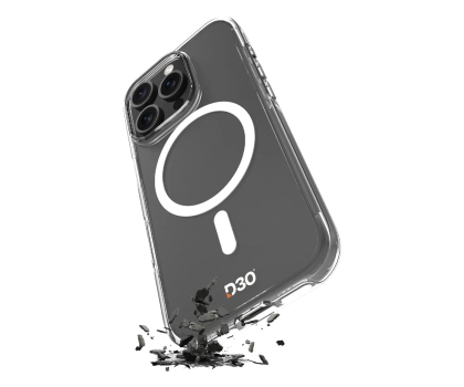 Etui / obudowa na smartfona Puro Impact Clear D3O MagSafe do iPhone 16 Pro Max - przezroczyst