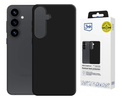Etui / obudowa na smartfona 3mk Hardy MagSilicone Black do Galaxy S25