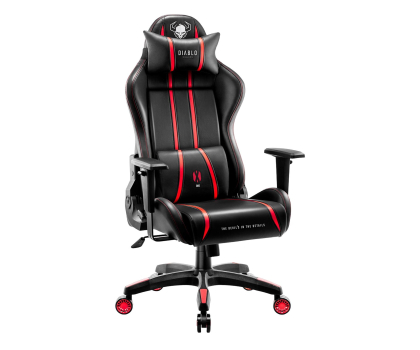 Fotel gamingowy Diablo Chairs X-One 2.0 Small Czarno-czerwony