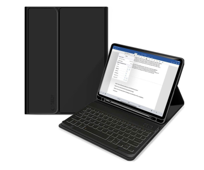 Etui na tablet Tech-Protect SC PEN + KEYBOARD IPAD 10.9” 10 / 2022 / 11” 11 / 2025 BLACK