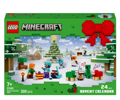 Klocki LEGO® LEGO Minecraft 21280 Kalendarz adwentowy na 2025 rok