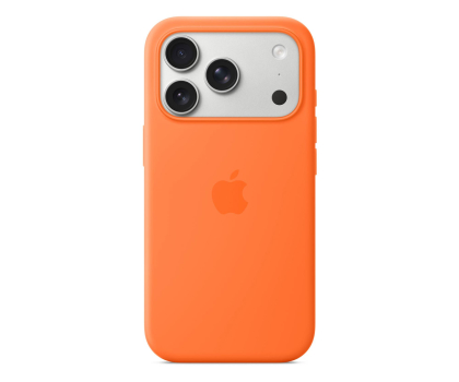 Etui / obudowa na smartfona Apple Silikonowe etui z MagSafe do iPhone 17 Pro pomarańczowe