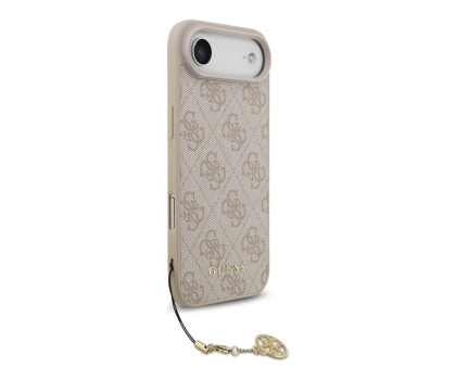 Etui / obudowa na smartfona Guess 4G Charms Collection MagSafe do iPhone Air różowy