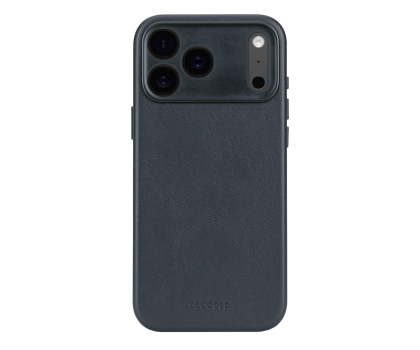 Etui / obudowa na smartfona Decoded Leather Backcover, iPhone 17 Pro Max, Navy Shadow