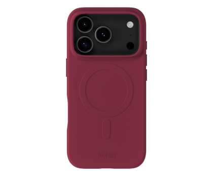 Etui / obudowa na smartfona Holdit Soft Magsafe Case iPhone 17 Pro Max Red Velvet