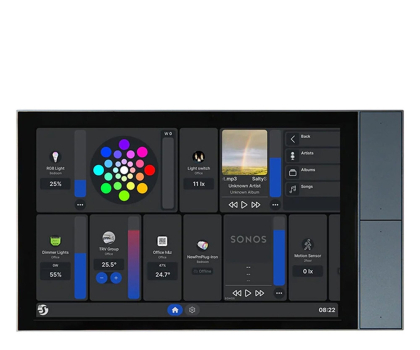 Panel sterujący Shelly Panel sterowania XL WiFi/BLU (szary)