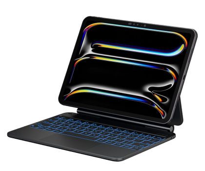 Etui na tablet TYPECASE Etui Edge z klawiaturą do iPad Air 11" M2/M3/M4 czarny