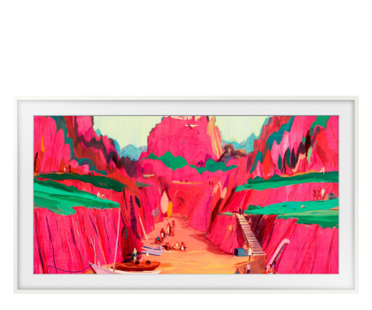 Rama do telewizora Samsung Rama Samsung VG-SCFF85WTBXC The Frame 85"  - biała