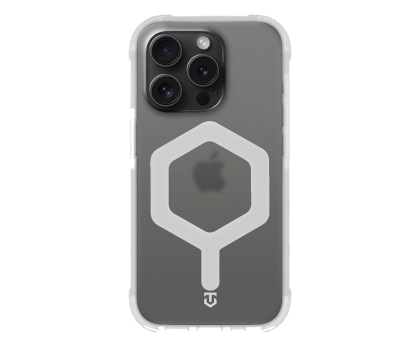 Etui / obudowa na smartfona Tactical MagForce Hexagon Kryt pro Apple iPhone 15 Pro T-White