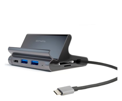 Podstawka do tabletu 4smarts Podstawka pod Tablet/Telefon Hub 7w1 DeX
