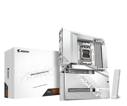 Płyta główna Socket AM5 Gigabyte B850 AORUS STEALTH ICE