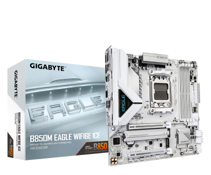 Płyta główna Socket AM5 Gigabyte B850M EAGLE WF6E ICE