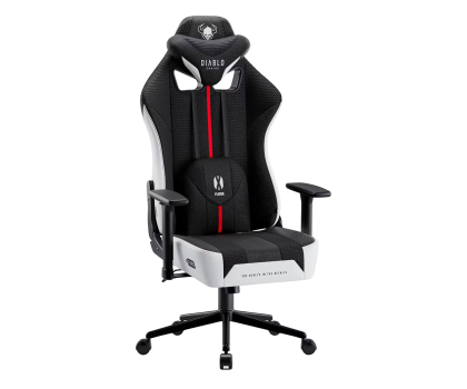 Diablo Chairs X-PLAYER 2.0 SMALL BIAŁO-CZARNY