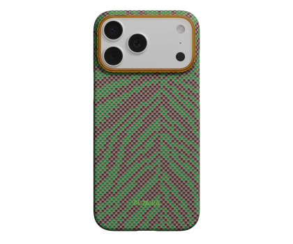 Etui / obudowa na smartfona PITAKA Edge Case Breath of Veins do iPhone 17 Pro Sprout Surge