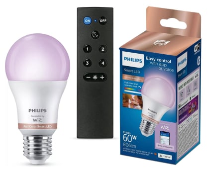 Inteligentna żarówka Philips Smart żarówka 60W A60 E27 + Pilot