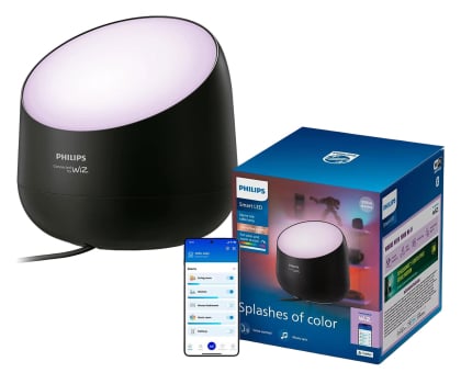 Inteligentna lampa Philips Smart lampa stołowa Squire Lite, czarna