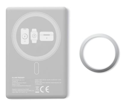 Powerbank Silver Monkey Smart 5 000 mAh MagSafe UltraSlim 3w1 Biały obłok