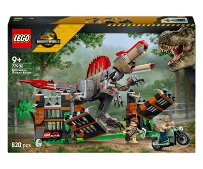 Zabawki LEGO JURASSIC WORLD 77982 Ucieczka spinozaura
