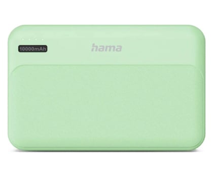 Powerbank Hama POWER PACK POCKET 10 10000 mAh 2X USB-A ZIELONY
