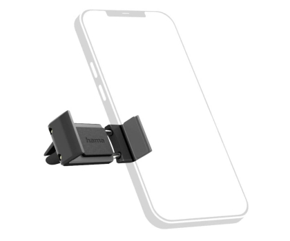 Uchwyt do smartfonów Hama UCHWYT SAMOCHODOWY FLIPPER 6-8CM (CZARNY)