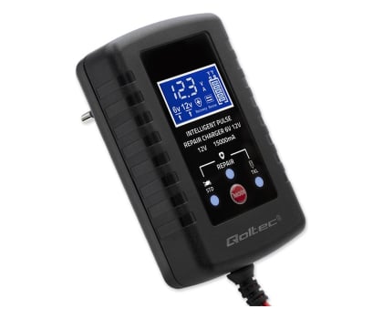 Ładowarki do akumulatorów Qoltec Automatyczna ładowarka STD AGM GEL 6V/12V 2A, Prostownik