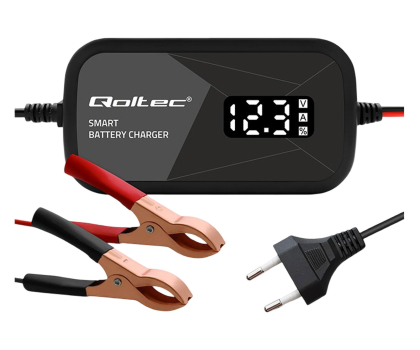 Ładowarki do akumulatorów Qoltec Inteligentna ładowarka 12V 2A, Funkcja regeneracji ogniw