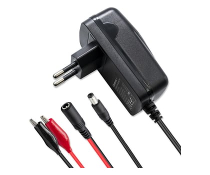 Ładowarki do akumulatorów Qoltec Automatyczna ładowarka STD AGM GEL 12V 1A, Prostownik 12W