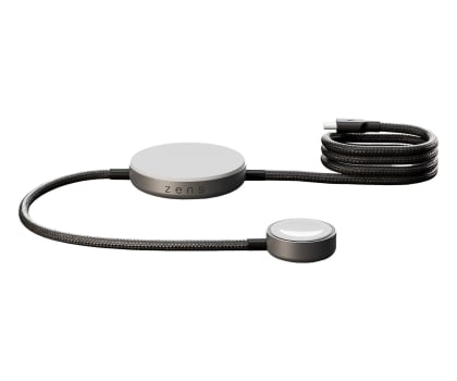 Ładowarka do smartfonów Zens Ładowarka indukcyjna 2w1 Pro 2 Qi2 15W USB-C czarny