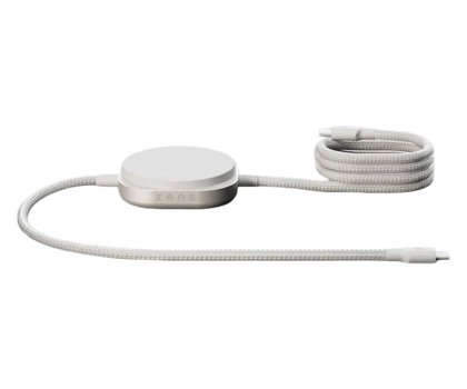 Ładowarka do smartfonów Zens Ładowarka indukcyjna Pro 2 Qi2 15W USB-C/USB-C biały