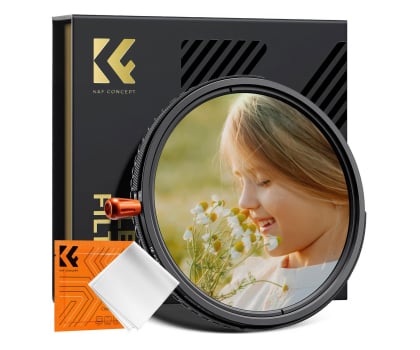 Filtr fotograficzny K&F Concept Nano-X MRC CPL & Fader ND2-32 & Black Mist 1/4 - 77 mm