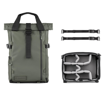 Plecak na aparat WANDRD PRVKE Photo Bundle 21L Wasatch Green