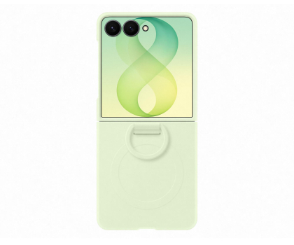 Etui / obudowa na smartfona Samsung Silicone Ring Magnet do Flip 8 zielony