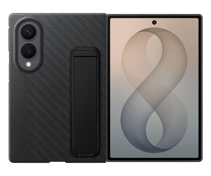 Etui / obudowa na smartfona Samsung Carbon Standing do Fold 8 czarny