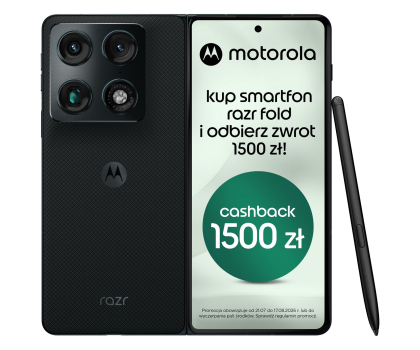 Smartfon / Telefon Motorola razr fold 5G 16/512 Blackened Blue 165Hz