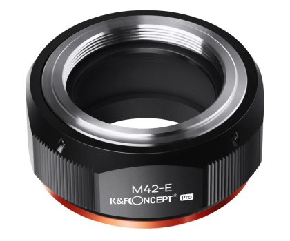 Akcesorium do obiektywu K&F Concept Adapter bagnetowy Pro - M42 / Sony E