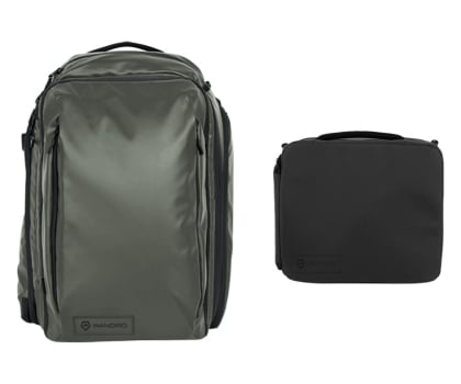 Plecak na aparat WANDRD Transit Travel Backpack Photo Bundle 45L Wasatch Green