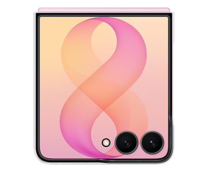 Etui / obudowa na smartfona Samsung Clear do Flip 8 przezroczysty