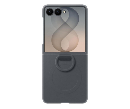 Etui / obudowa na smartfona Samsung Silicone Ring Magnet do Flip 8 czarny