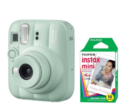 Aparat natychmiastowy Fujifilm Instax Mini 13 zielony + wkłady (10 zdjęć)