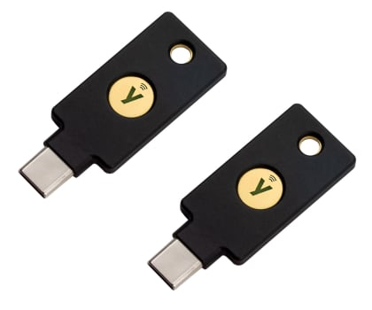 Klucz sprzętowy Yubico Yubikey 5C NFC - Retail 2 Pack