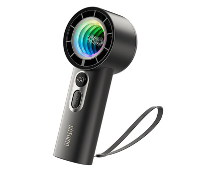 Gadżet technologiczny Sothing Ręczny wentylator Abyss Colorful Light 3600mAh szary
