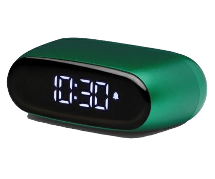 Budzik i radiobudziki LEXON Minut Dark Green LR154DG1