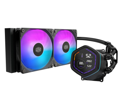 Chłodzenie wodne Cooler Master MasterLiquid Core Nex Digital 240 2x120mm