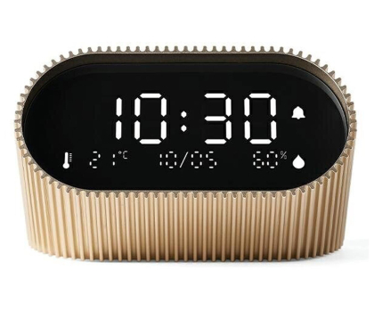 Budzik i radiobudziki LEXON Ray Clock Vivid Gold LR155VG3