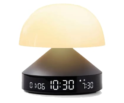 Budzik i radiobudziki LEXON Mina Sunrise Gun Metal LR153MX