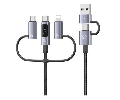 Kabel USB USAMS Kabel 6w1 Fast charging 60W 2m Aluminuim
