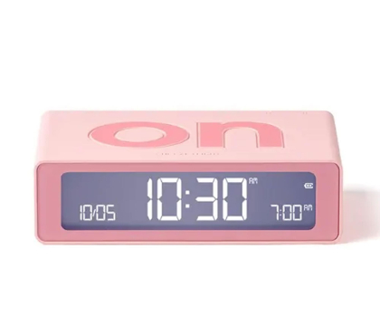 Budzik i radiobudziki LEXON Flip Mini Pink