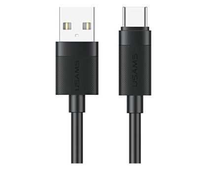 Kabel USB USAMS Kabel 18W USB-C do USB-A 1m czarny