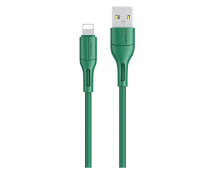 Kabel Lightning USAMS Kabel lightning 2A Fast Charge 1m zielony