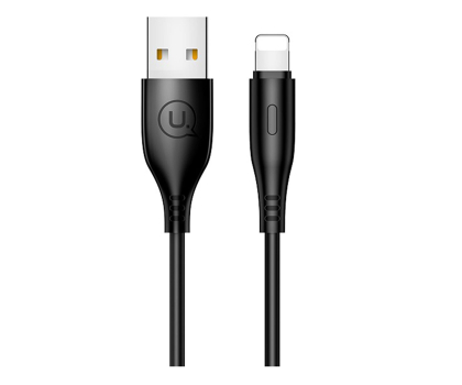 Kabel Lightning USAMS Kabel U18 lightning 2A Fast Charge 1m czarny SJ266USB01
